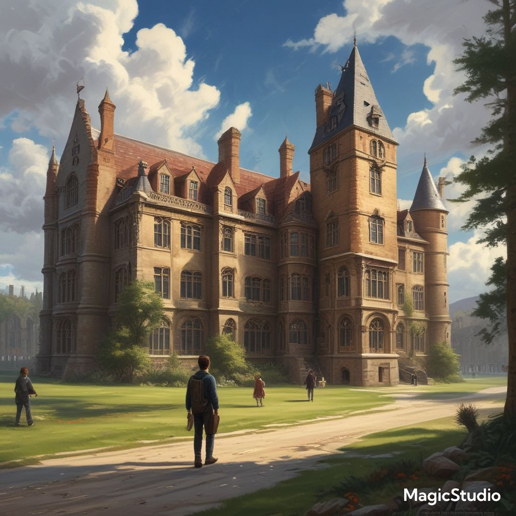 🏰 Question: What is the name of the fictional school in Harry Potter? (Book & Movie Quiz ✨)